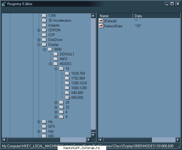 iata un trick pentru cei carora le clipeste ecranul, iar windows-ul nu le de-a schimba rata de